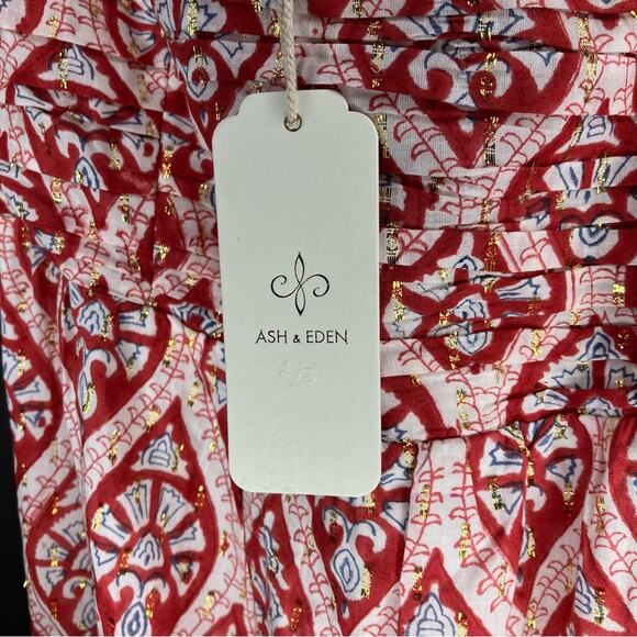 NWT ASH & EDEN Tuckernuck Multi Fenya Midi Dress XL - Picture 5 of 6